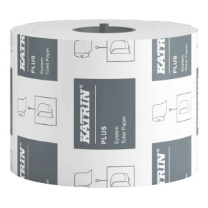Toaletný papier 2-vrstvový KATRIN Plus System biely, 36 ks