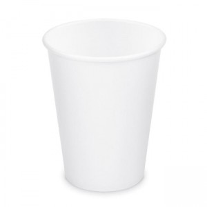 Papierové poháre biele Ø90 mm 420 ml `L` 0,3l (50 ks)