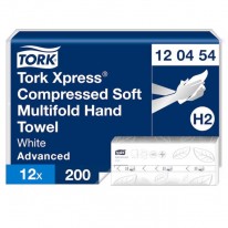 Papierové utierky skladané ZZ 2-vrstv. TORK Advanced interfold H2 (12 bal.)