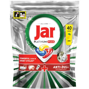 JAR tablety do umývačky riadu Platinum Plus Lemon 40ks