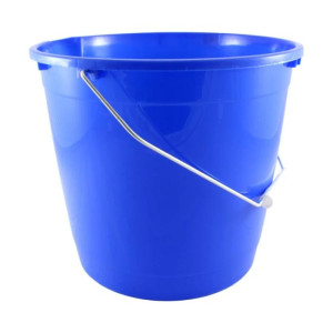 Vedro okrúhle s výlevkou objem 10 l modré