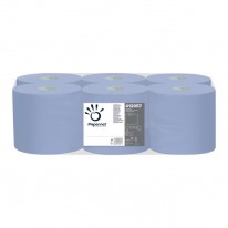 Papierové utierky v rolke Papernet blue , návin 140 m (6 ks)