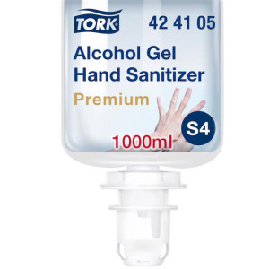 Gélový dezinfekčný prostriedok na ruky TORK Alcohol S4, 1000 ml