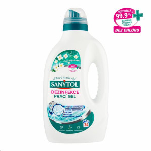 Sanytol prací dezinfekčný gél kvetinová sviežosť, 1,7 l, 34 PD
