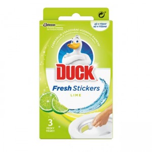 DUCK Fresh Stick WC gélové pásiky Limetka 3 x 9 g