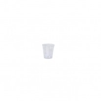 Poháre plastové `kryštál` 40 ml  priehľadné (50 ks)