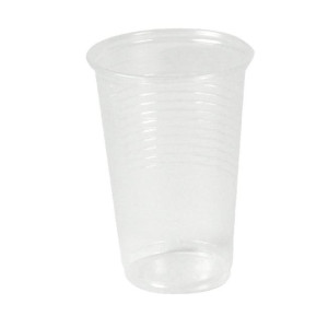 Poháre plastové 300 ml priehľadné (100 ks)