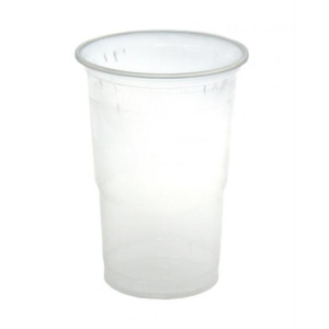 Poháre plastové 500 ml priehľadné (50 ks)
