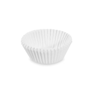 Cukrárenské košíčky biele priemer 35 x 20 mm (1000 ks)