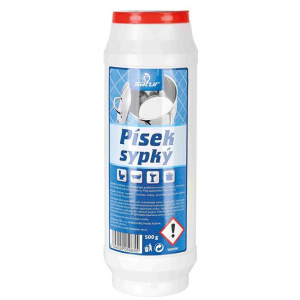 Satur sypký prášok 500 g s citrónovou vôňou na riad, vane, umývadlá