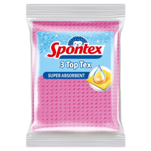 Hubková utierka Spontex 3 Top Tex, 3 ks