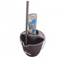 Mop súprava 12L, mop bavlnený 160g, hrubý závit