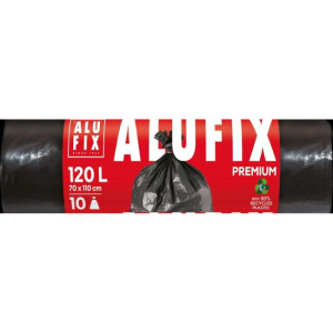 Vrecia na odpadky PROFI 120 ℓ , 45mic., 70 x 110 cm, čierne, LDPE, 10 ks