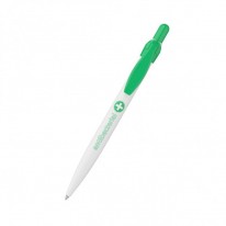 Antibakteriálne guľôčkové pero ICO B200 biele