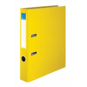 Zakladač pákový Victoria A4 5 cm žltý