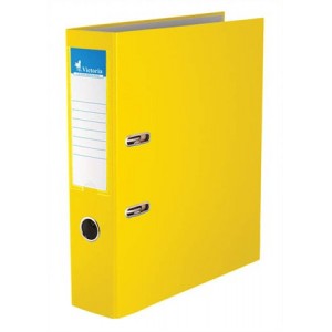 Zakladač pákový Victoria A4 7,5 cm žltý