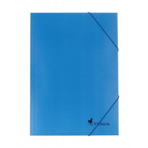 Doska s gumičkou A4 15 mm Victoria modrá