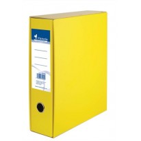 Zakladač pákový Victoria A4 7,5 cm A4 kartón s obalom žltý