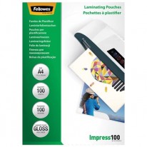 Laminovacie fólie Fellowes A4 100 mic lesklé