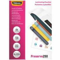 Laminovacie fólie Fellowes A4 250 mic lesklé