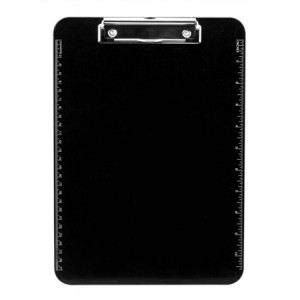 Doska s klipom Victoria A4 čierna