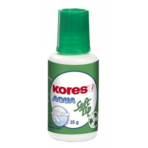 Korekčný lak na vodnej báze Kores Soft Tip 20ml