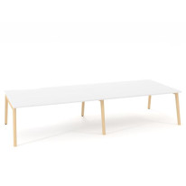 Pracovné stoly Bench ALFA ROOT 360x160cm, biely