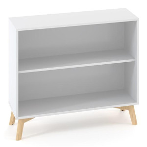 Policová skriňa ALFA ROOT nika, 1 polica, 100x45x88,7cm, biela