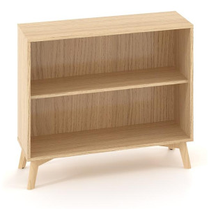 Policová skriňa ALFA ROOT nika, 1 polica, 100x45x88,7cm, dub