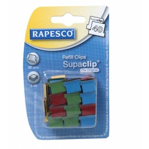 Sponky Rapesco Supaclip mix farieb