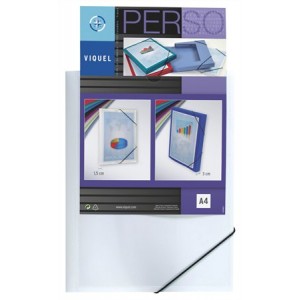 Doska s gumičkou A4 Viquel Standard 15 mm biela