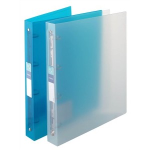 Zakladač krúžkový Viquel A4 3,5 cm 4 krúžky s vreckom priehľadný