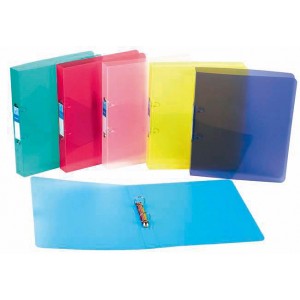 Zakladač krúžkový Viquel A4 3,5 cm 2 krúžky s vreckom priehľadný