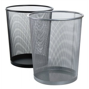 Kôš na papiere Victoria čierny