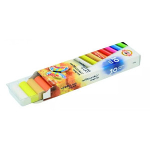 Plastelína Koh-I-Noor 200 g 10-farebná