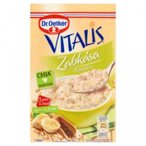 Ovsená kaša Dr. Oetker Vitalis 55g banánová