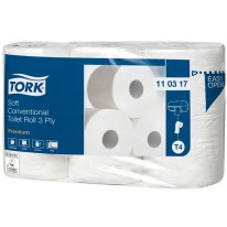 Toaletný papier Tork Premium T4 3 vrstvový extra biely