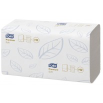Papierové utierky Tork Xpress Multifold Premium H2 2 vrstvové biele