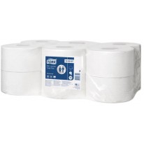 Toaletný papier Tork Advanced 2 vrstvový T2 mini jumbo biely