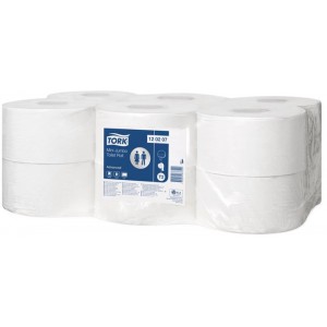 Toaletný papier Tork Advanced 2 vrstvový T2 mini jumbo biely