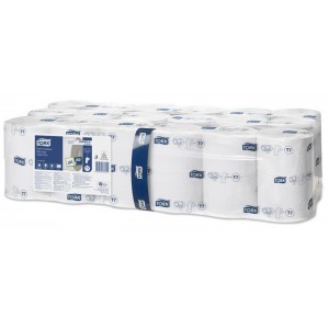 Toaletný papier Tork Premium bez vnútorného jadra 2 vrstvový mid-size