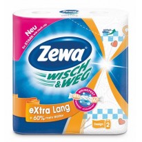 Papierové utierky 2 vrstvové ZEWA Wisch&Weg extra lang