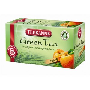 Čaj Teekanne 35g zelený broskyňa