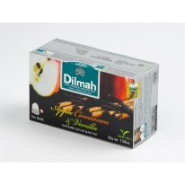 Čierny čaj Dilmah 20x1,5g jablko, škorica a vanilka