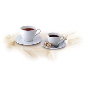 Súprava na kávu mokka Basic 0,1l porcelánová