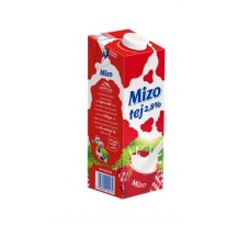 Trvanlivé mlieko Mizo 1l plnotučné 2,8%