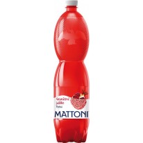 Minerálna voda Mattoni red 1,5l Granátové jablko