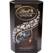 Čokoládový dezert Lindt Lindor extra dark 60% kakaa 200g