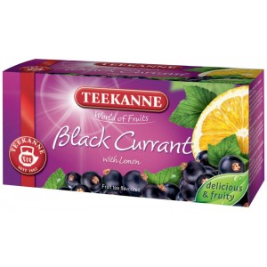 Čaj Teekanne 50g ovocný čierna ríbezľa s citrónom