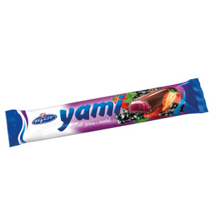 YAMI tyčinka čierna ríbezľa a jahoda 25g